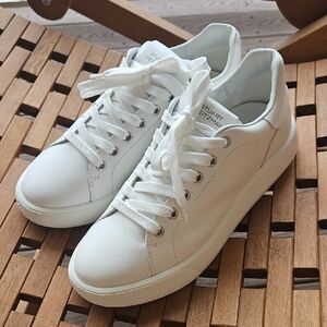 Stuart Weitzman Classic White Sneakers NIB, 9B